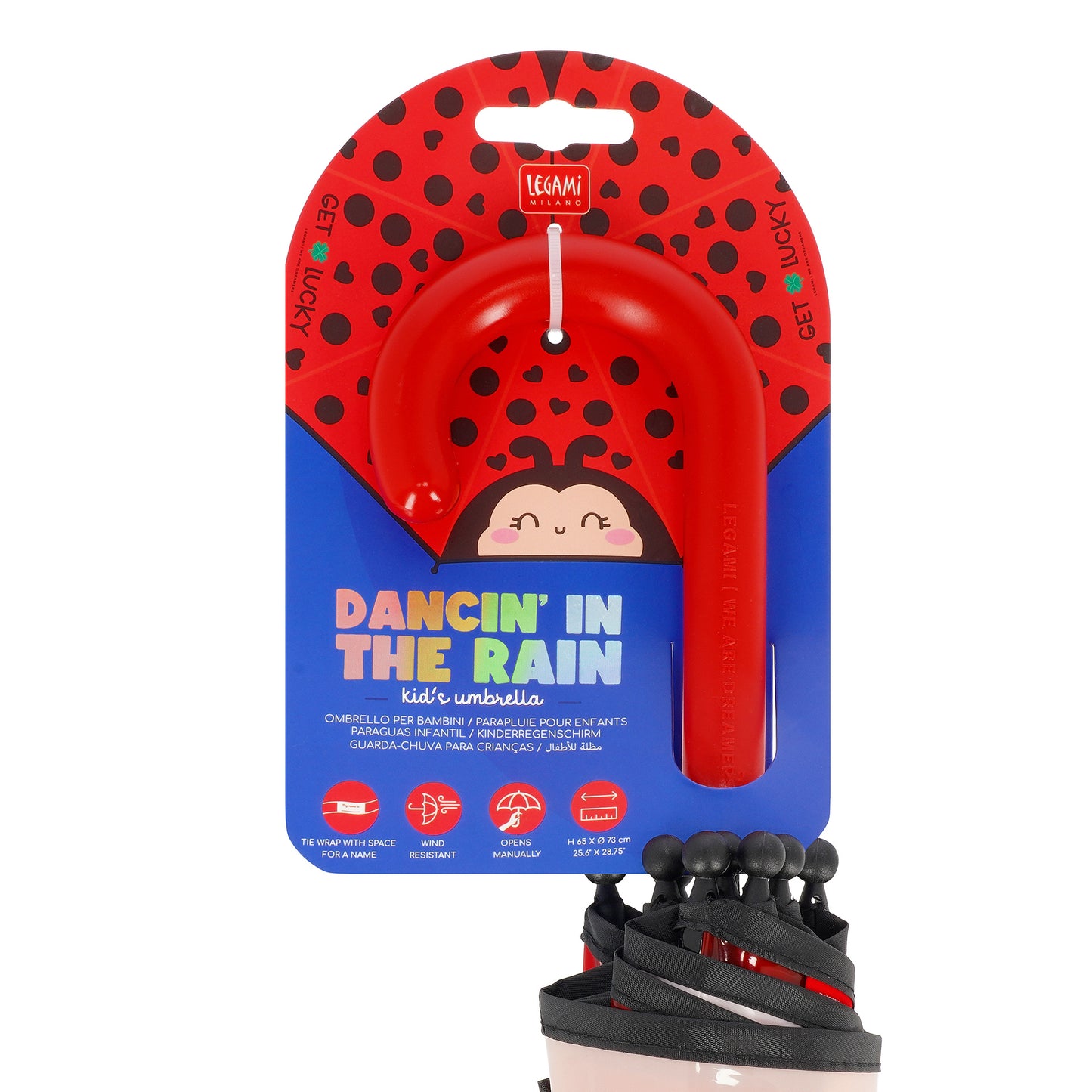 Kinderregenschirm Ladybug - Dancin' in the Rain