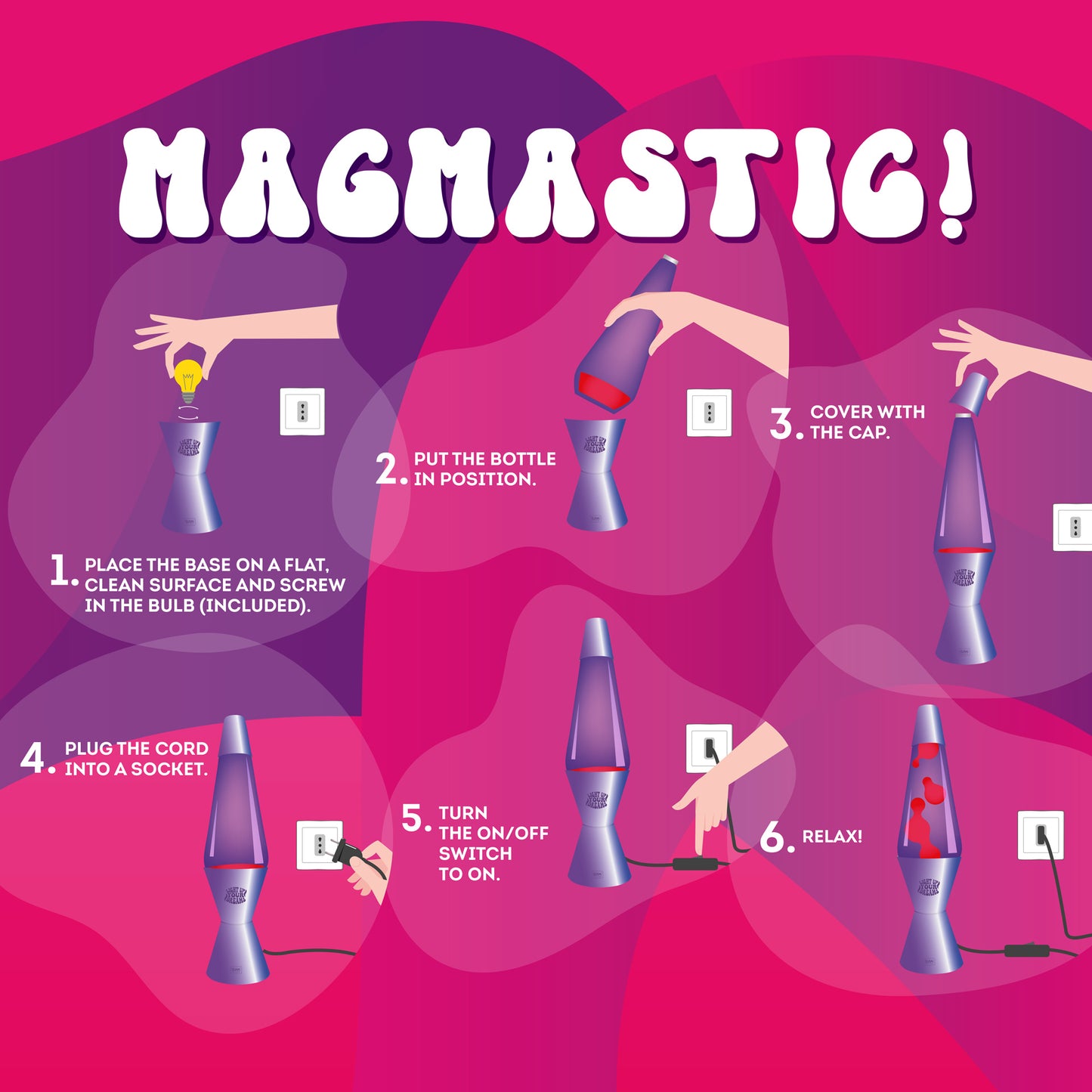 Lavalampe Holo Fairy - Magmastic!