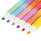 MEOW - 6 DUAL-TIP HIGHLIGHTERS - KITTY - MULTICOLOR INK