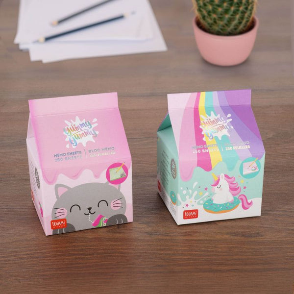YUMMY YUMMY - MEMO PAD - MEMO SHEETS - UNICORN