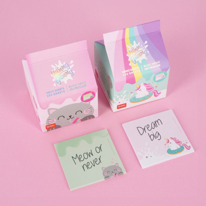 YUMMY YUMMY - MEMO PAD - MEMO SHEETS - UNICORN