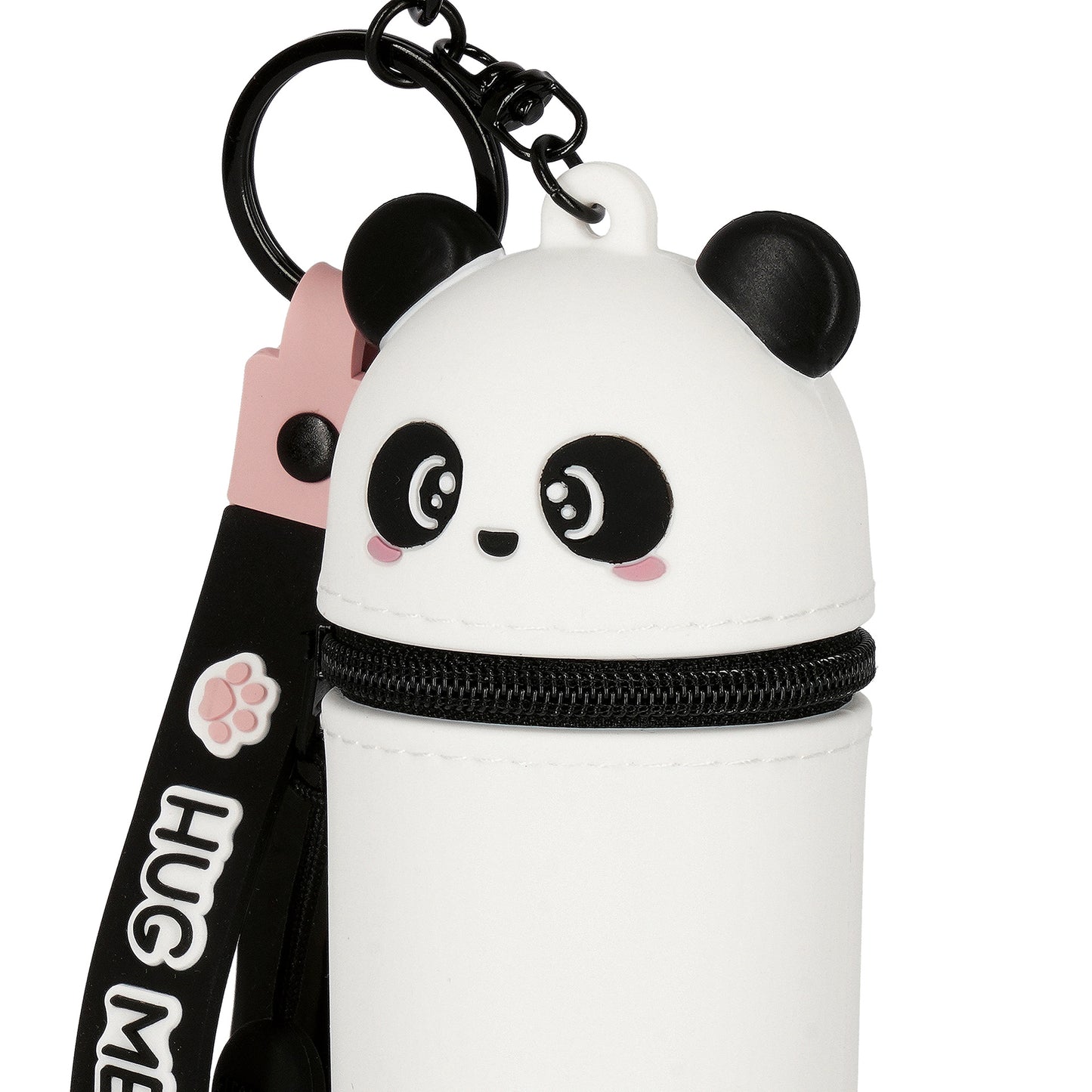 Münztasche mit Schlüsselanhänger Panda - Mini Kawaii