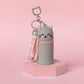 Münztasche mit Schlüsselanhänger Kitty - Mini Kawaii