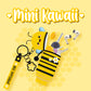 Münztasche mit Schlüsselanhänger Bee - Mini Kawaii