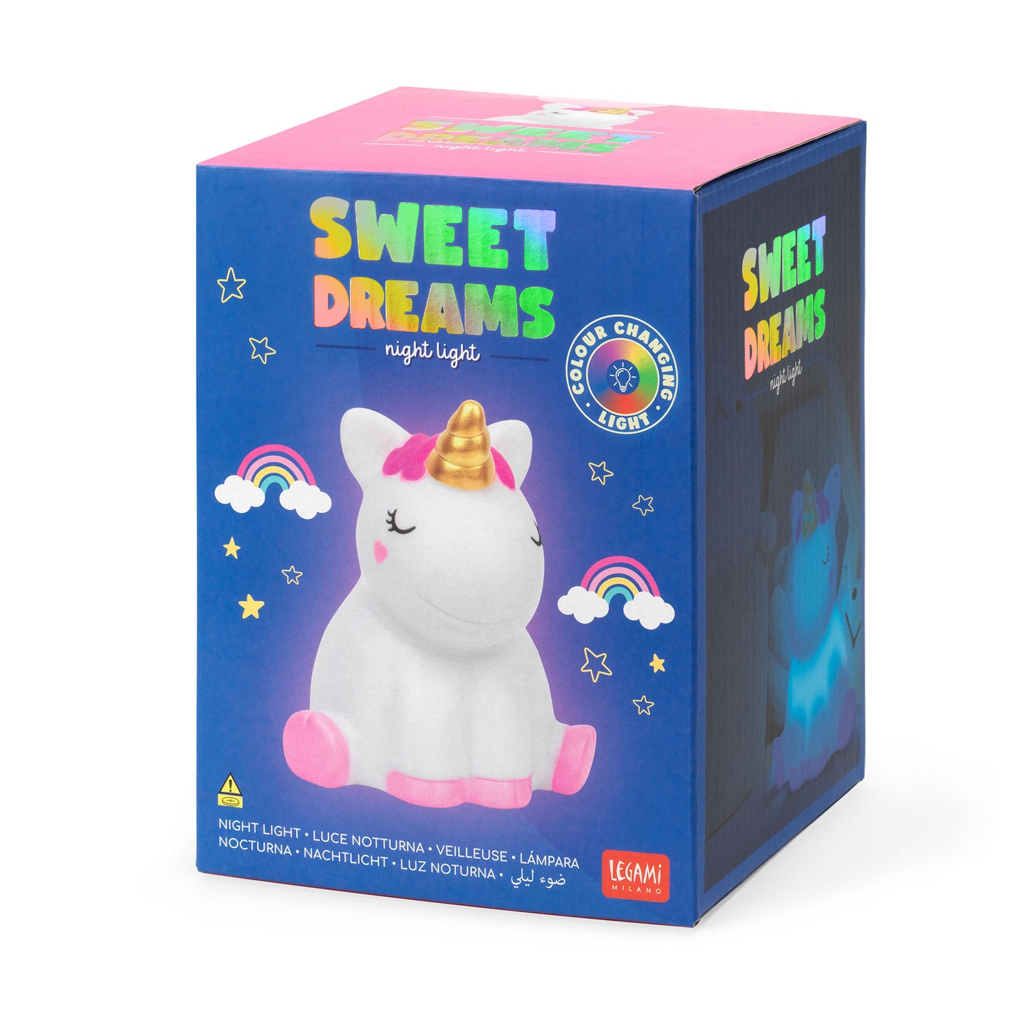 Wiederaufladbares Nachtlicht Unicorn - Sweet Dreams
