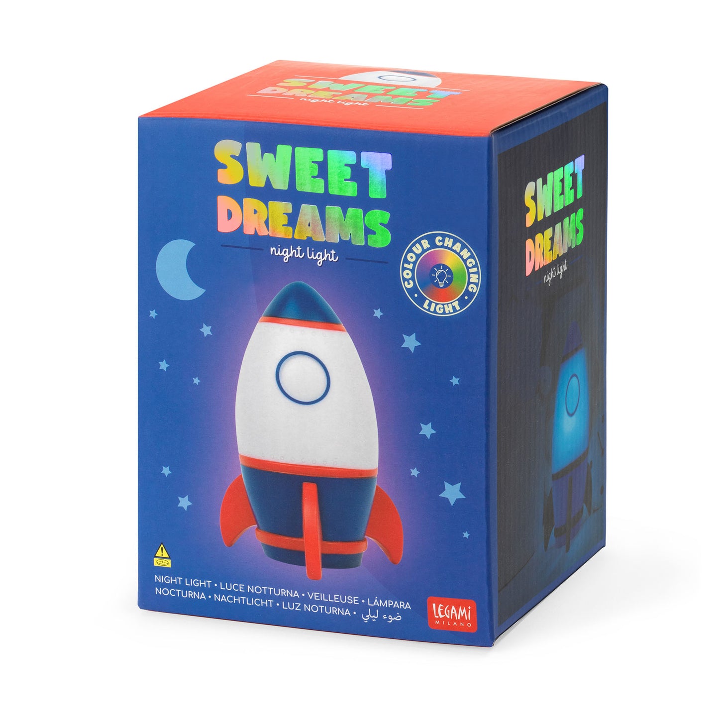 Wiederaufladbares Nachtlicht Space - Sweet Dreams