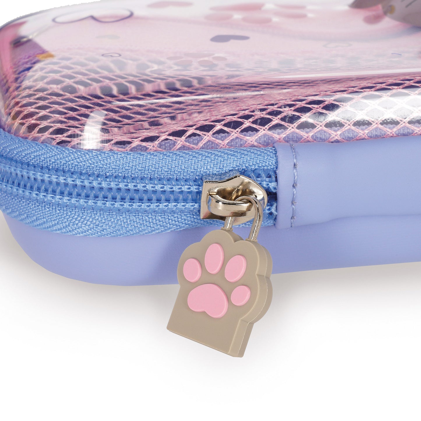 Transparentes Hartschalen-Federmäppchen Kitty - WonderWow