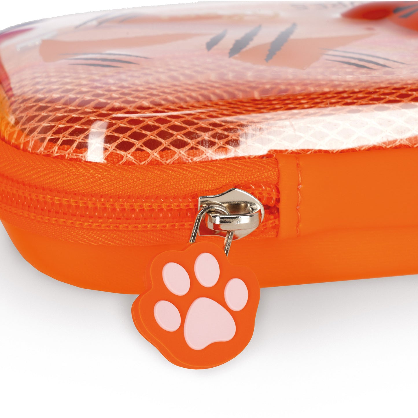 Transparentes Hartschalen-Federmäppchen Tiger - WonderWow