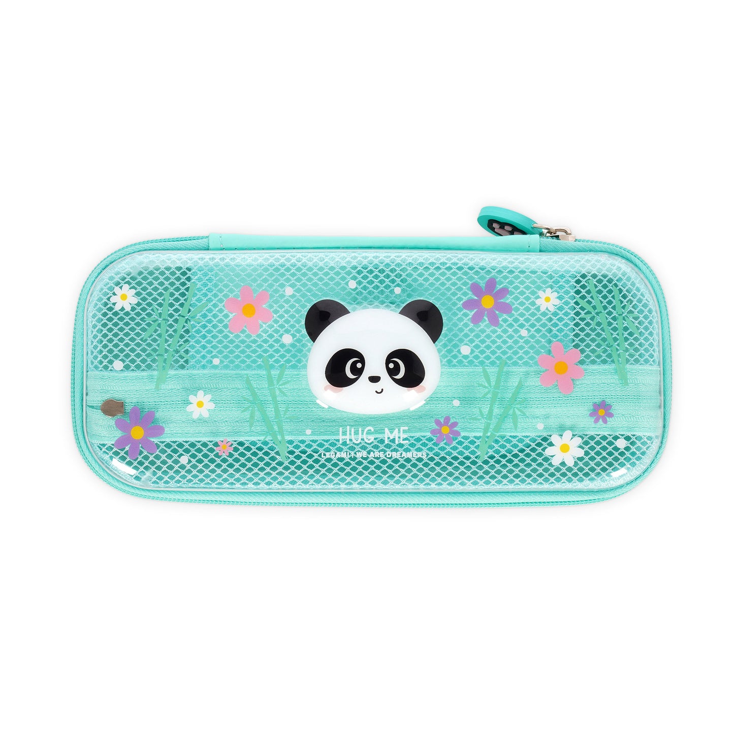 Transparentes Hartschalen-Federmäppchen Panda - WonderWow