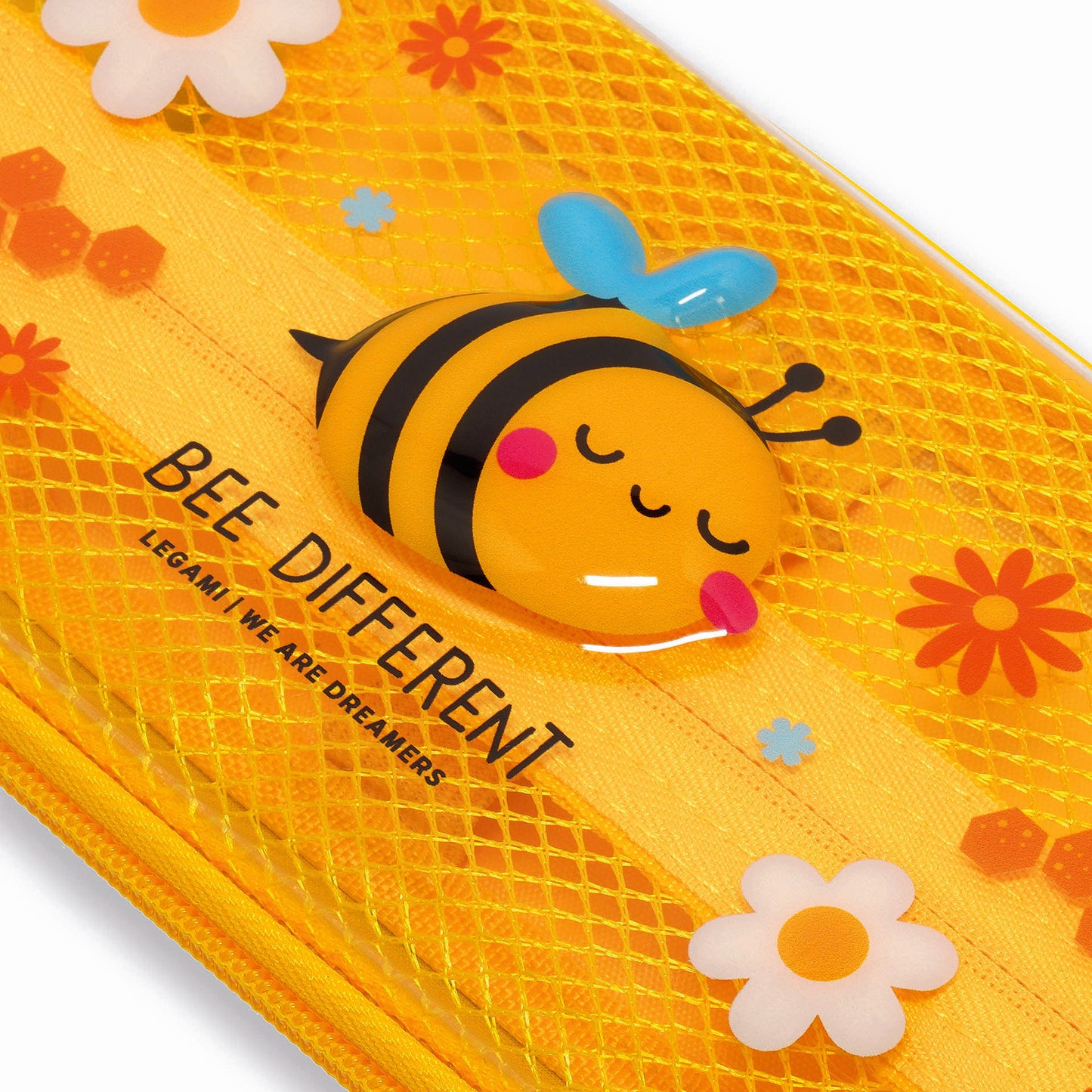 Transparentes Hartschalen-Federmäppchen Bee - WonderWow
