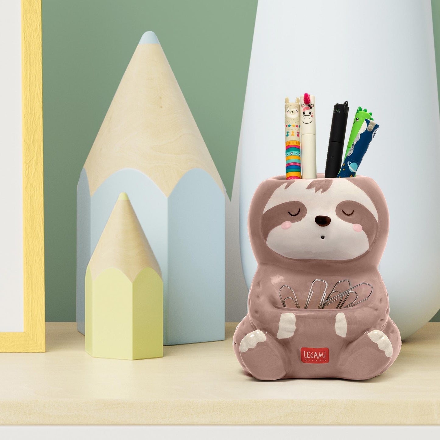 Keramik-Stiftehalter Sloth - Desk Friends