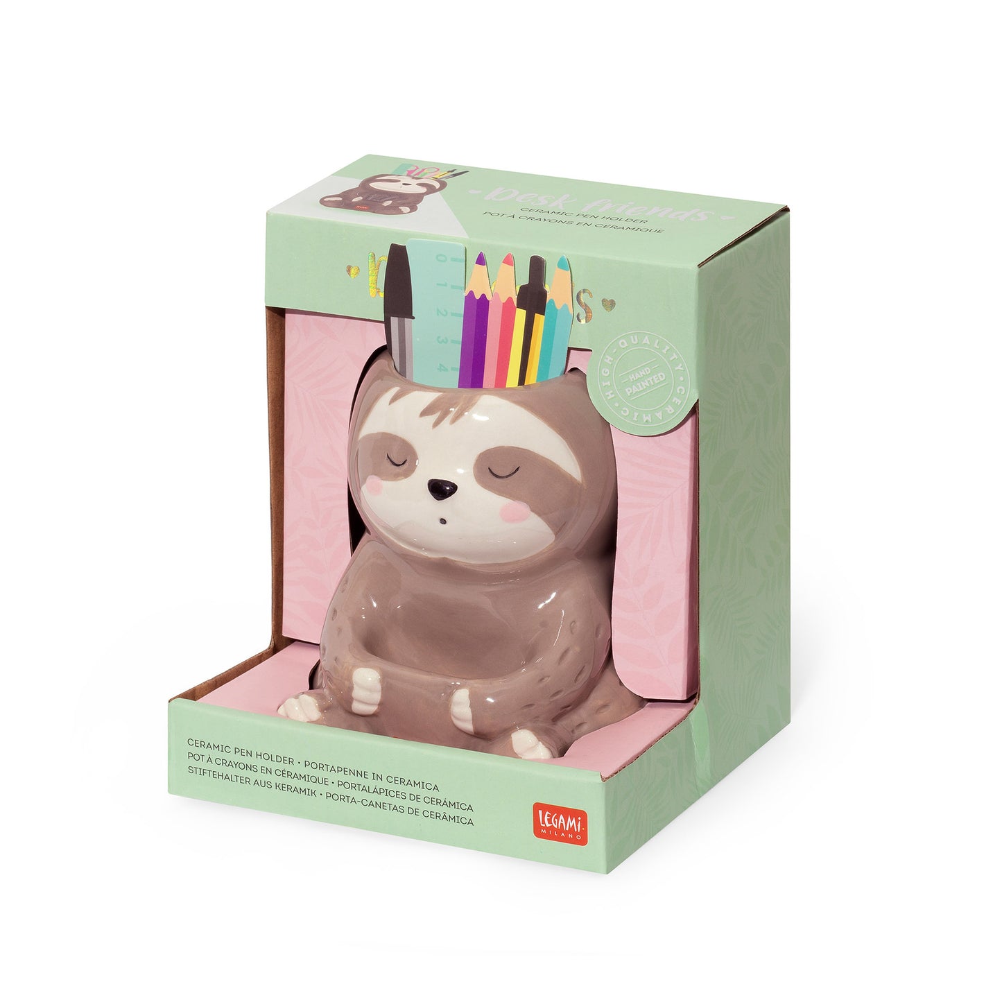 Keramik-Stiftehalter Sloth - Desk Friends