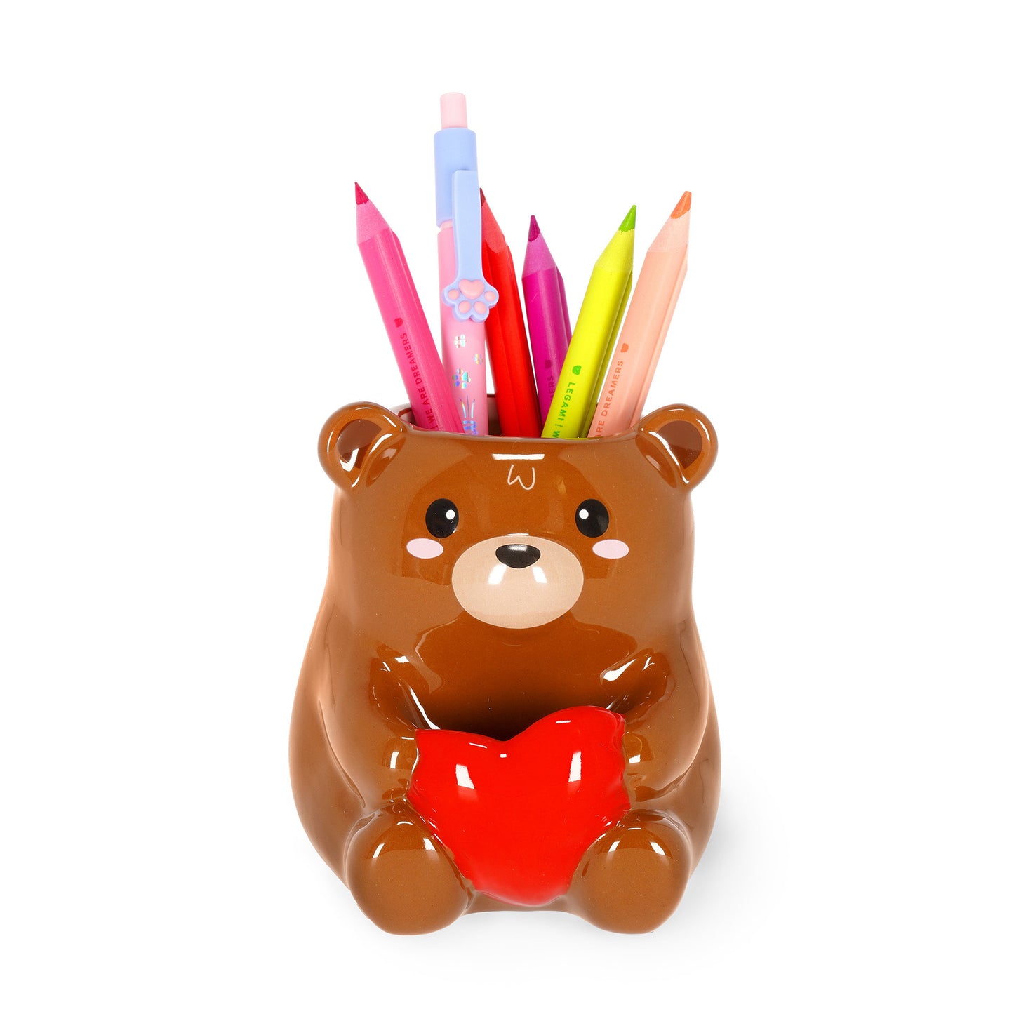 Keramik-Stiftehalter - Teddy Bear - Desk Friends