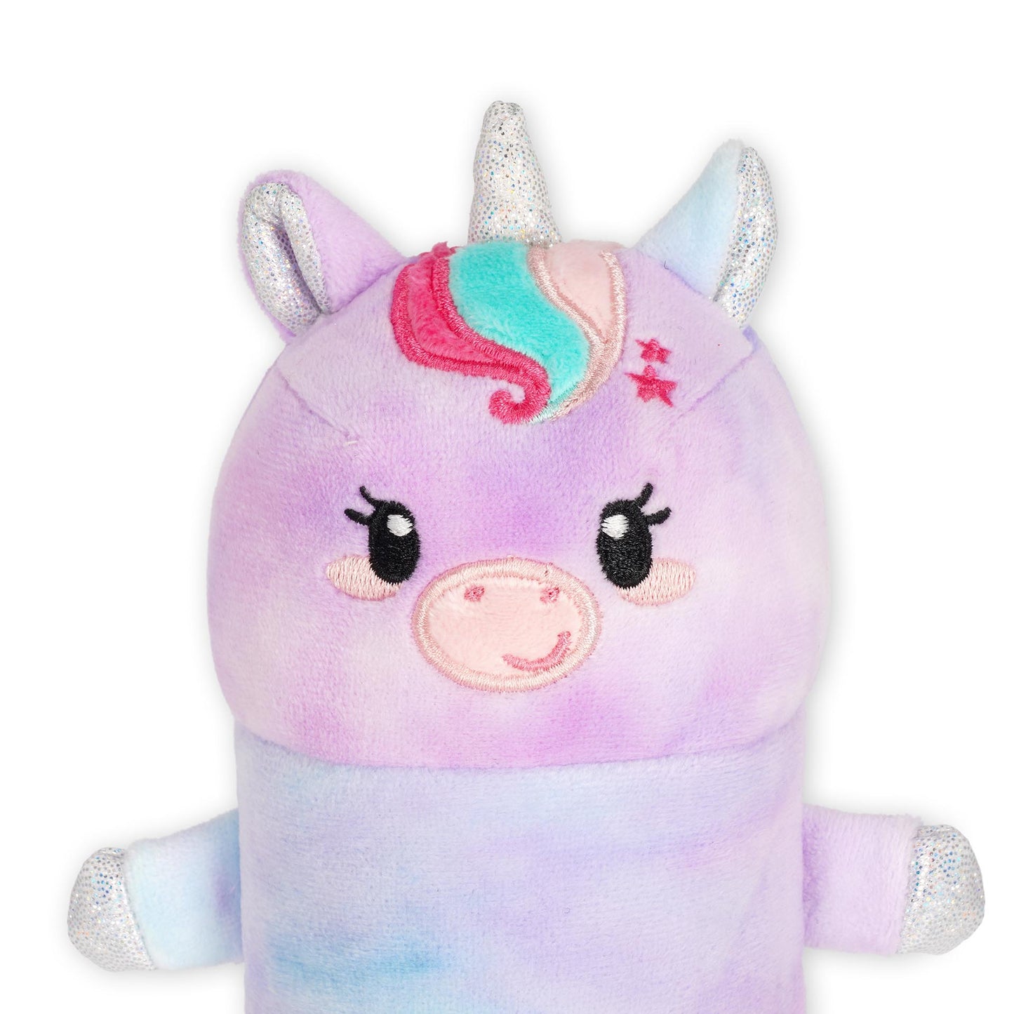 Flauschiges Federmäppchen Unicorn „Believe in Magic“ - Super Soft!