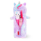 Flauschiges Federmäppchen Unicorn „Believe in Magic“ - Super Soft!