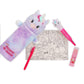 Flauschiges Federmäppchen Unicorn „Believe in Magic“ - Super Soft!