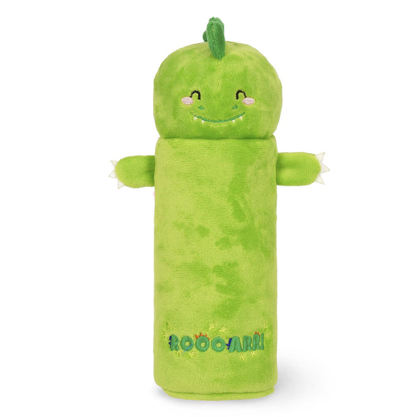 Flauschiges Federmäppchen Dino „Roooarr“ - Super Soft!