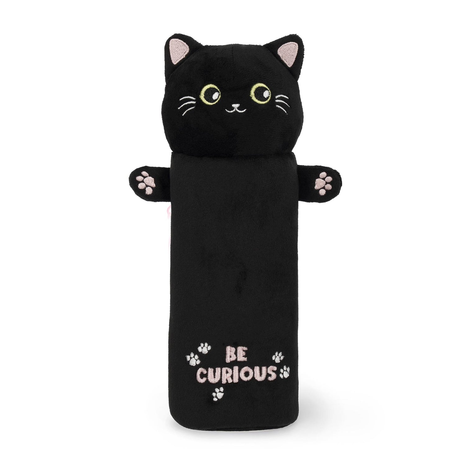 Flauschiges Federmäppchen Kitty „Be Curious“ - Super Soft!