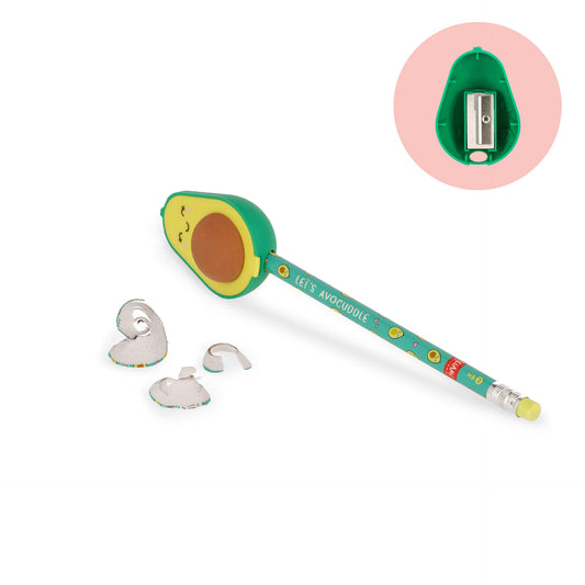 Anspitzer mit Radiergummi - Let's Avocuddle