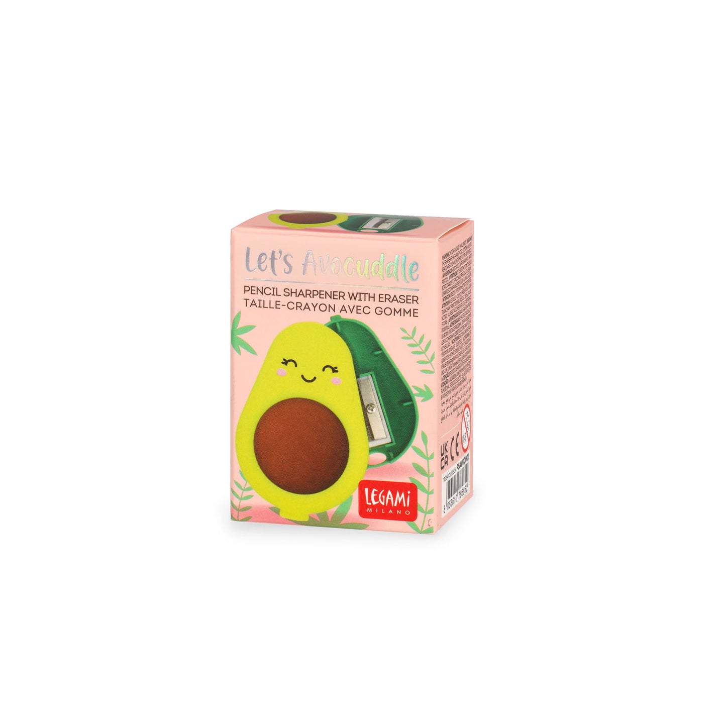 Anspitzer mit Radiergummi - Let's Avocuddle