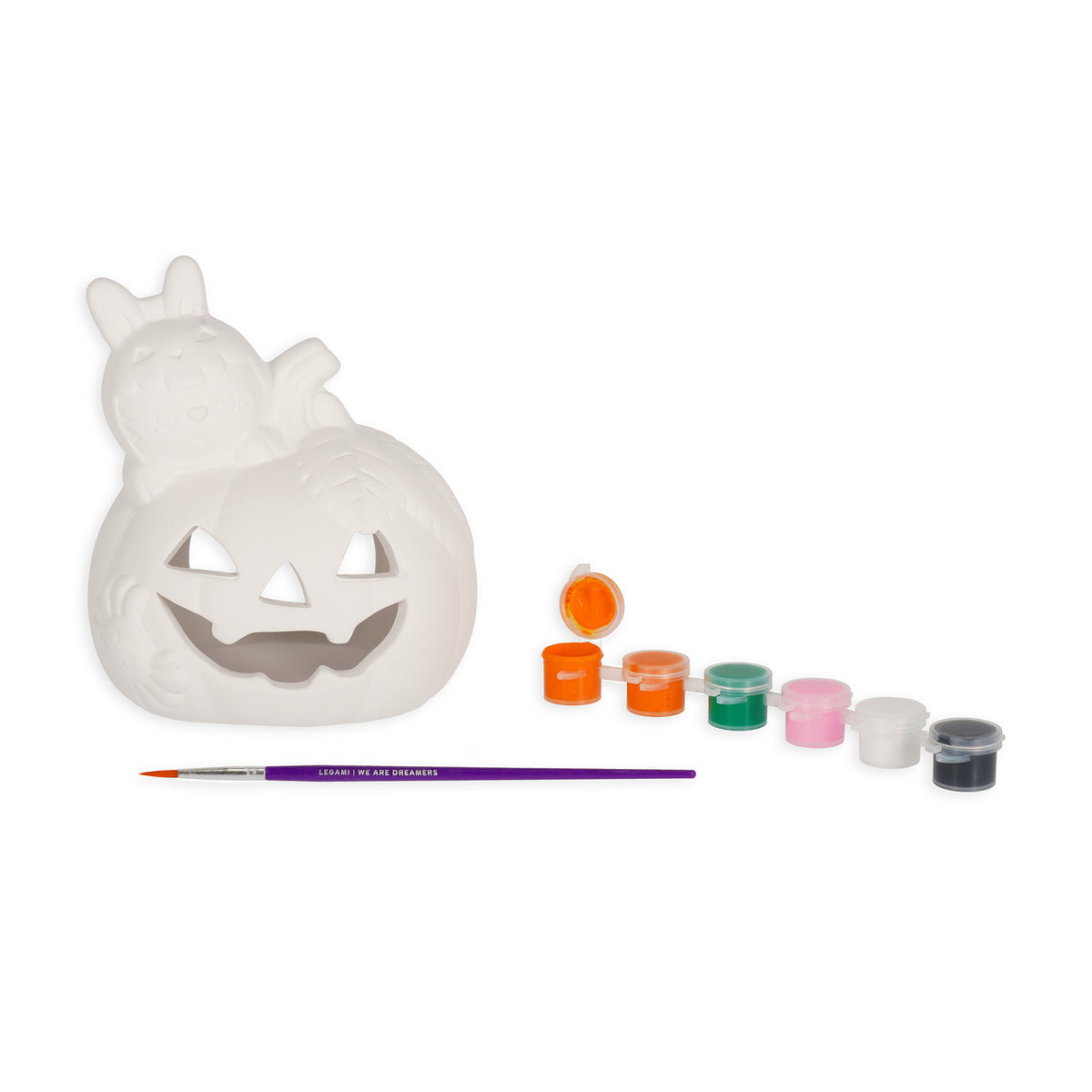 Legami Halloween-Kerzenhalter-Deko-Set - Paint Your Halloween