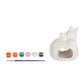 Legami Halloween-Kerzenhalter-Deko-Set - Paint Your Halloween
