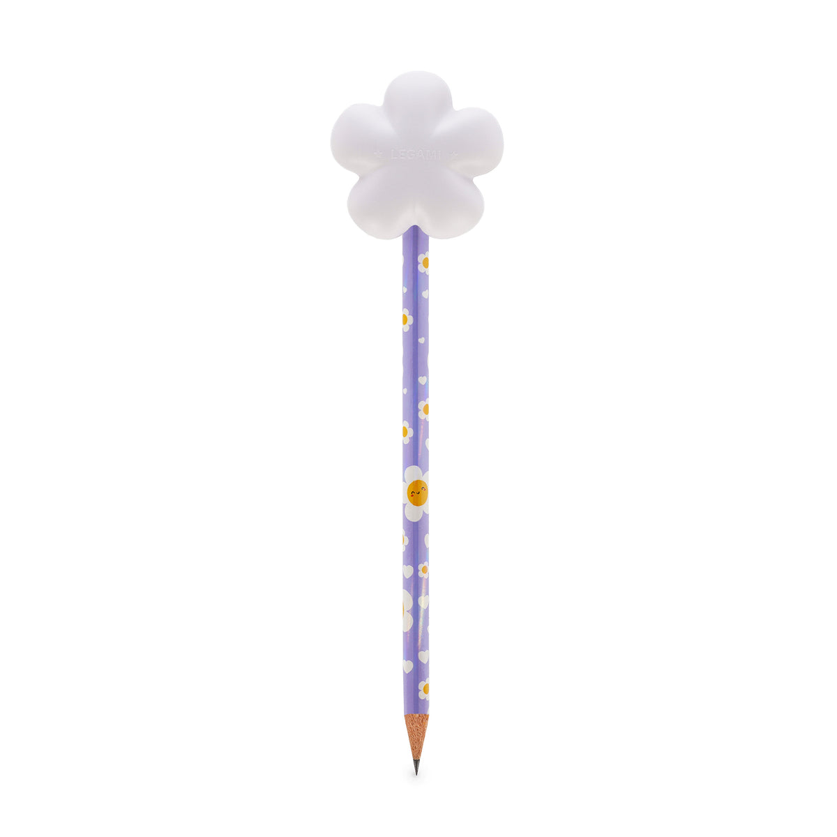 Legami Anti-Stress-Bleistift Daisy „Oh Happy Daisy“ - Squeezies