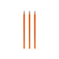 Legami 3 PCS  ERASABLE GEL PEN REFILLS - 0,7 MM - ORANGE INK
