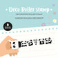 Legami Deko-Rollstempel - Panda - Deco Roller Stamp - Black ink