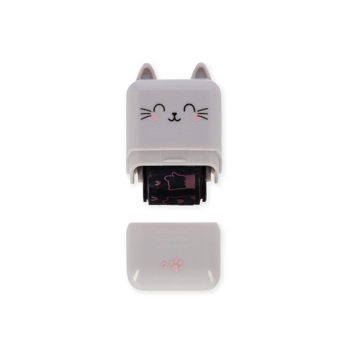 Legami Deko-Rollstempel - Kitty - Deco Roller Stamp - pink ink