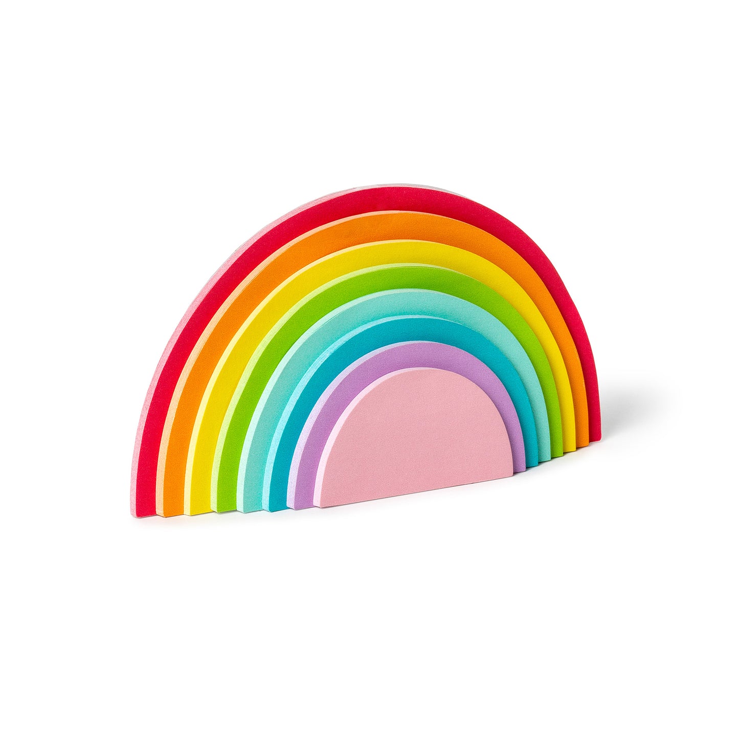 Notizblock mit Klebezettel - Rainbow Thoughts