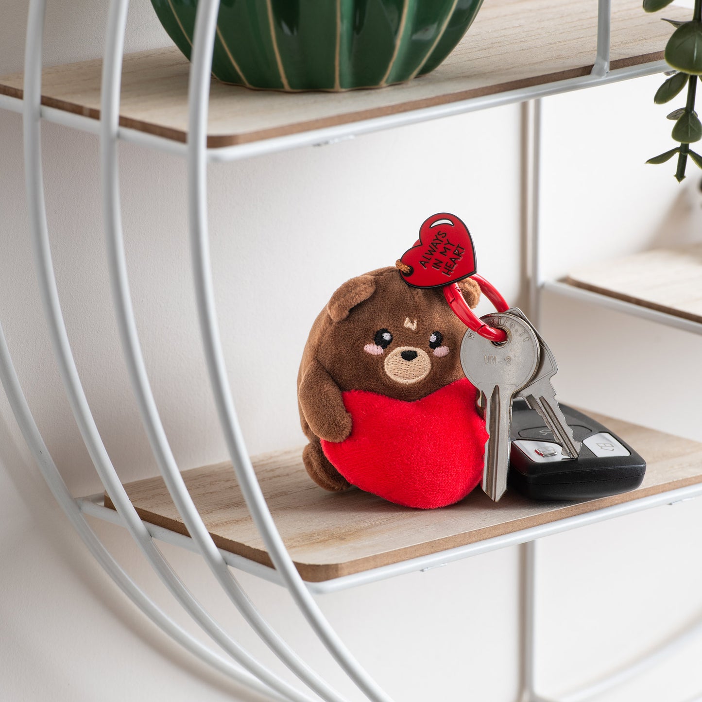 Plüsch-Schlüsselanhänger Teddy Bear - Tiny Super Soft!