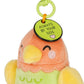 Super Soft tiny set of 2 plush key rings