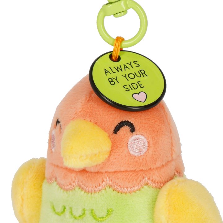 Super Soft tiny set of 2 plush key rings