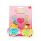 Super Soft tiny set of 2 plush key rings