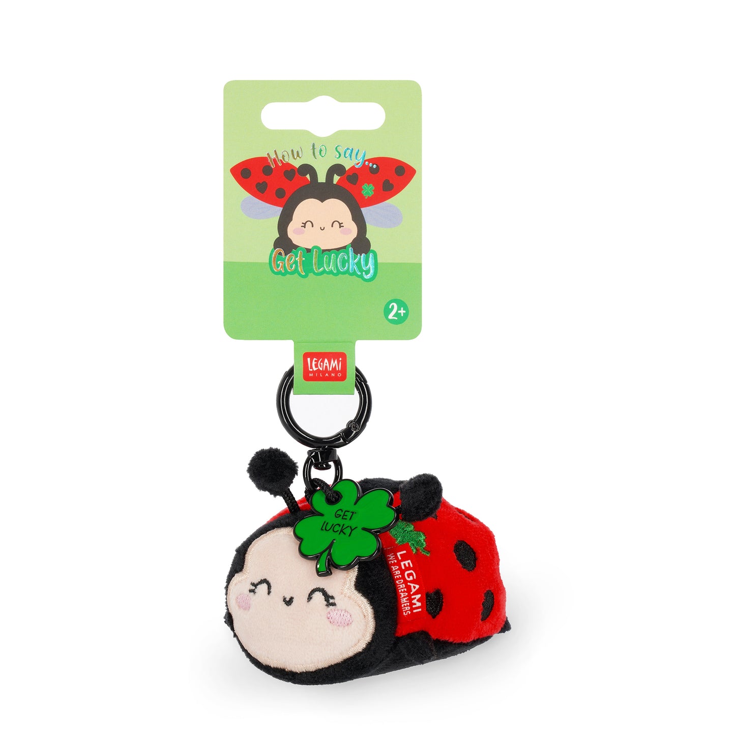 Plüsch-Schlüsselanhänger Ladybug - Tiny Super Soft!
