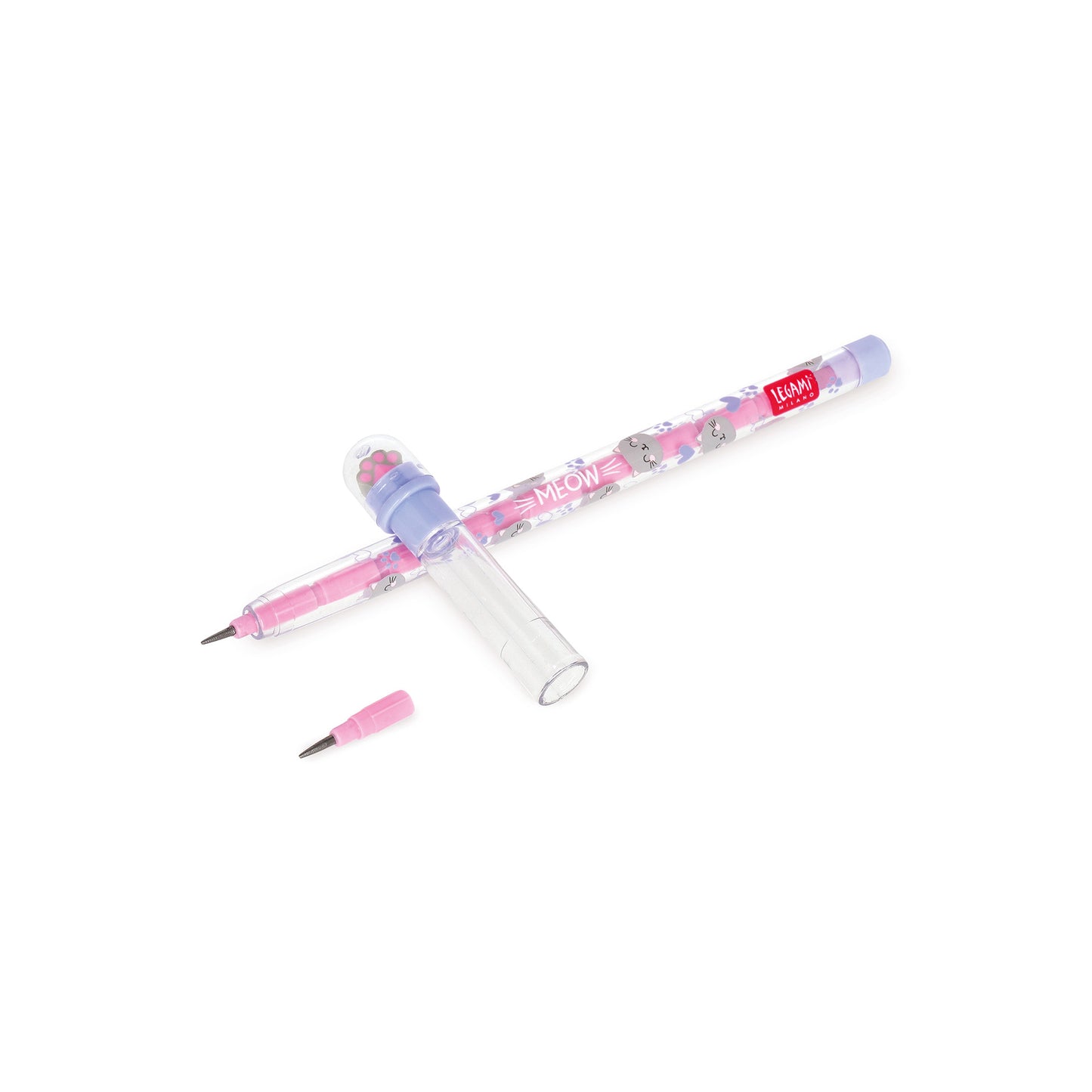 Stapelbare Bleistifte mit Radiergummi Kitty - Take a Tip