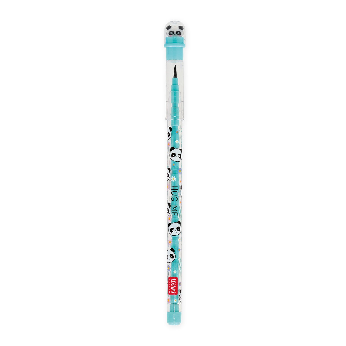 Stapelbarer Bleistift mit Radiergummi Panda - Take a Tip