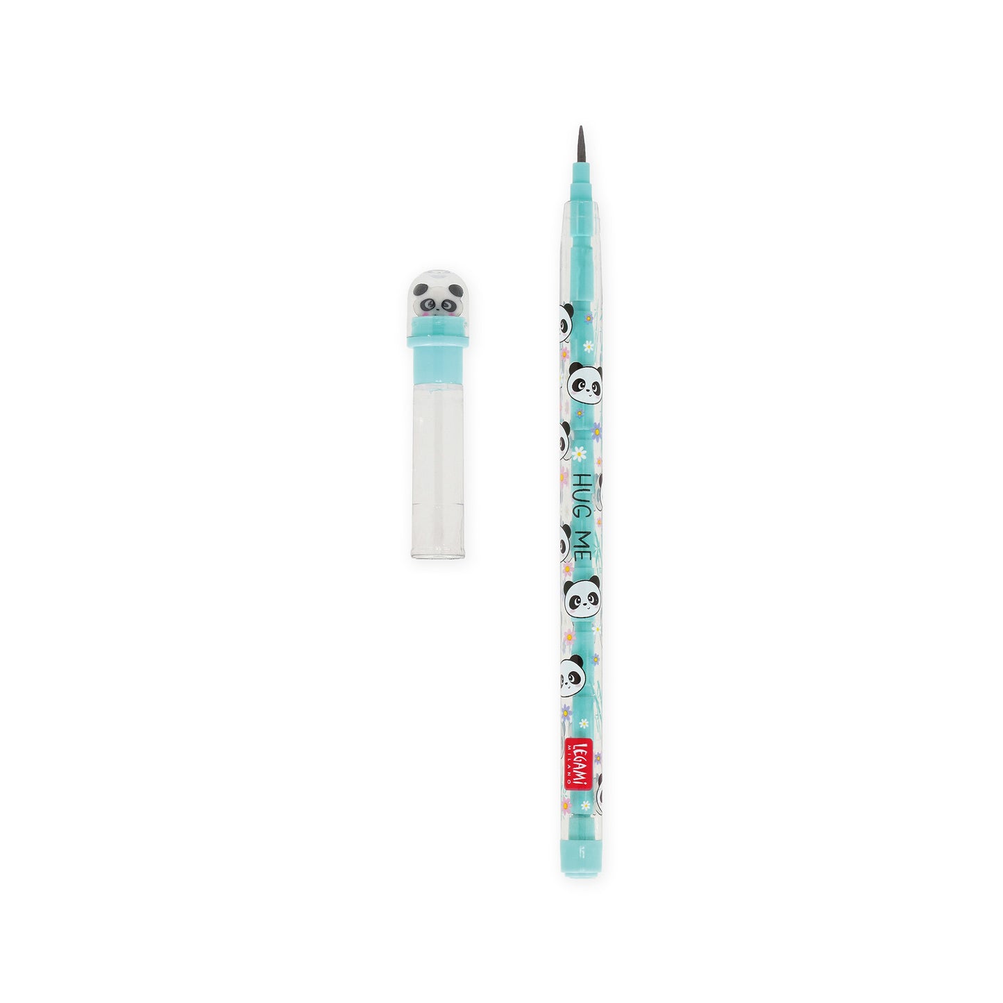 Stapelbarer Bleistift mit Radiergummi Panda - Take a Tip