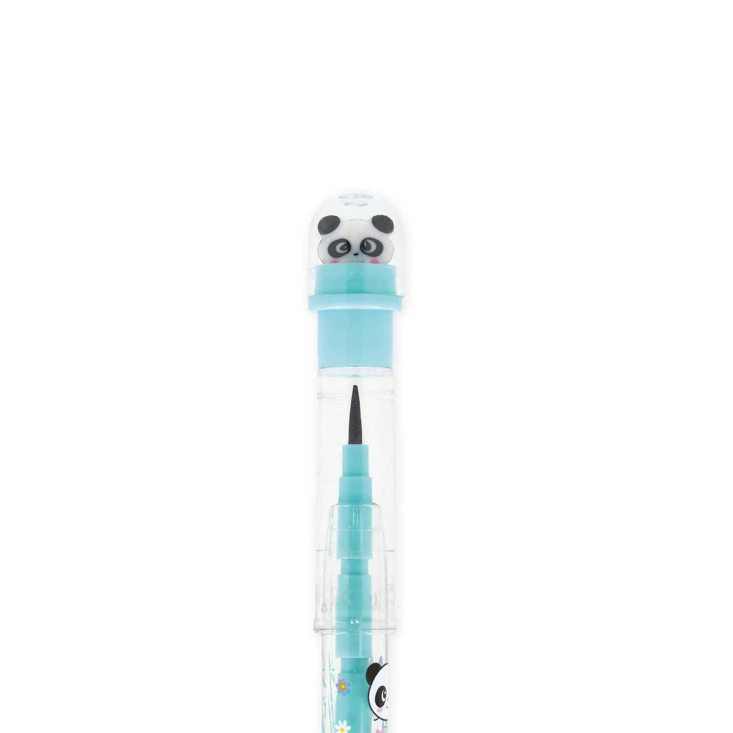 Stapelbarer Bleistift mit Radiergummi Panda - Take a Tip