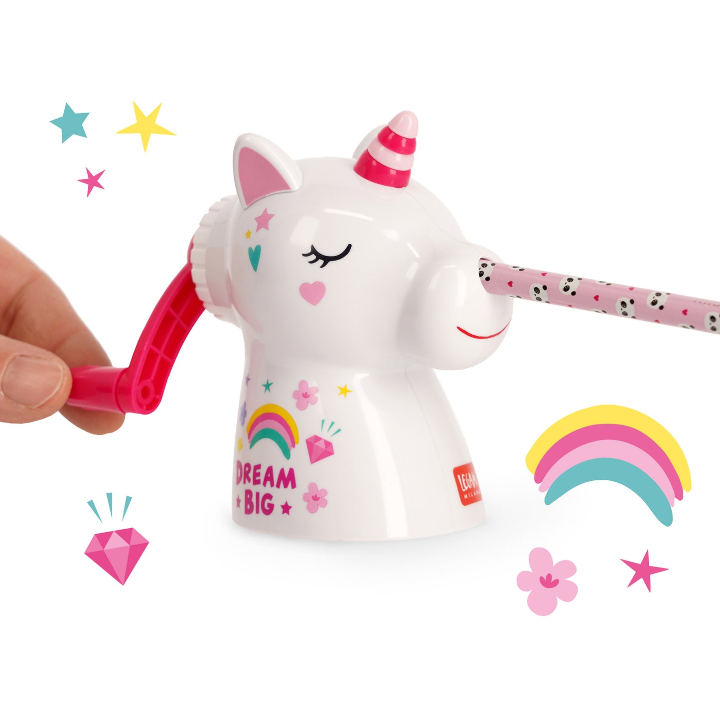 Anspitzer mit Handkurbel - Dream Big
