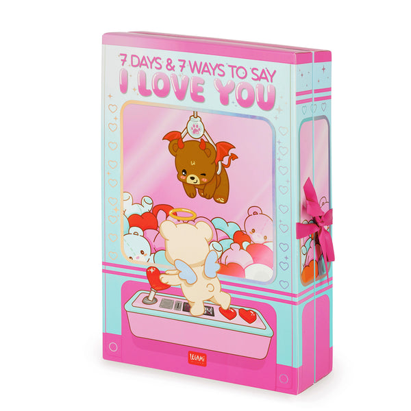 Box mit 7 Überraschungen - 7 Days & 7 Ways to Say I Love You