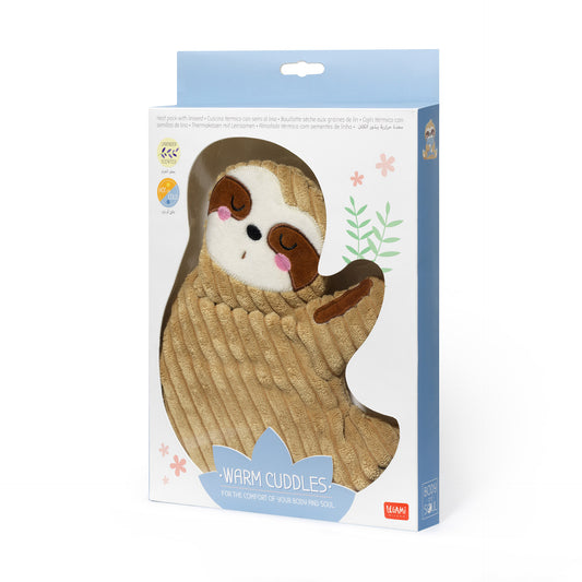 Thermokissen mit Leinsamen - Sloth - Warm Cuddles