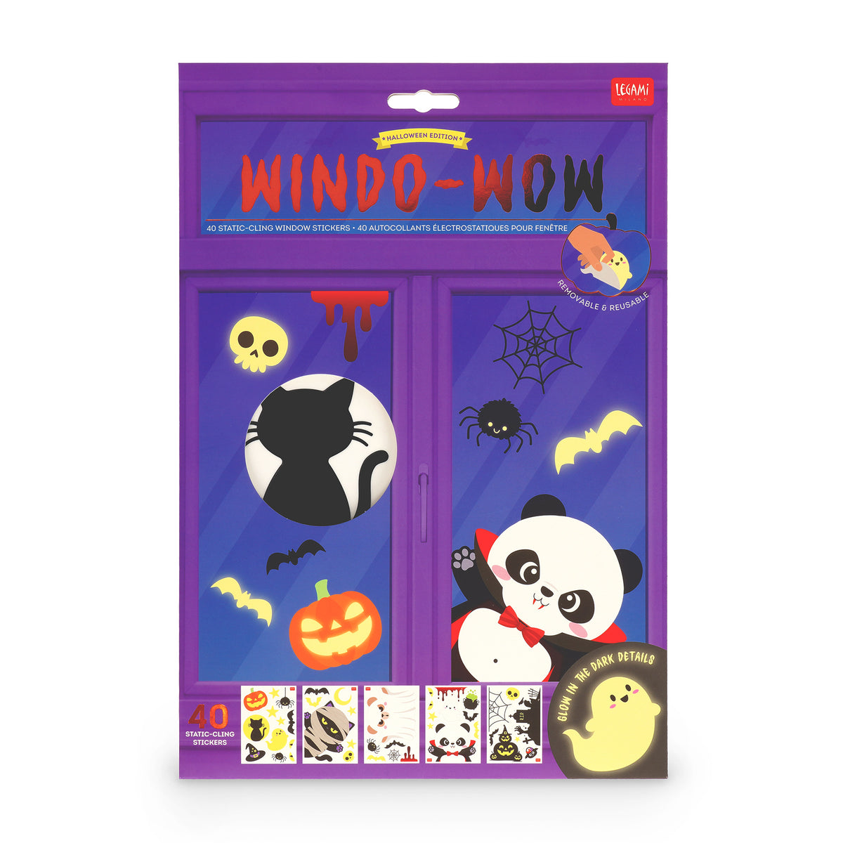 Legami Halloween Fenster Deko Bundle