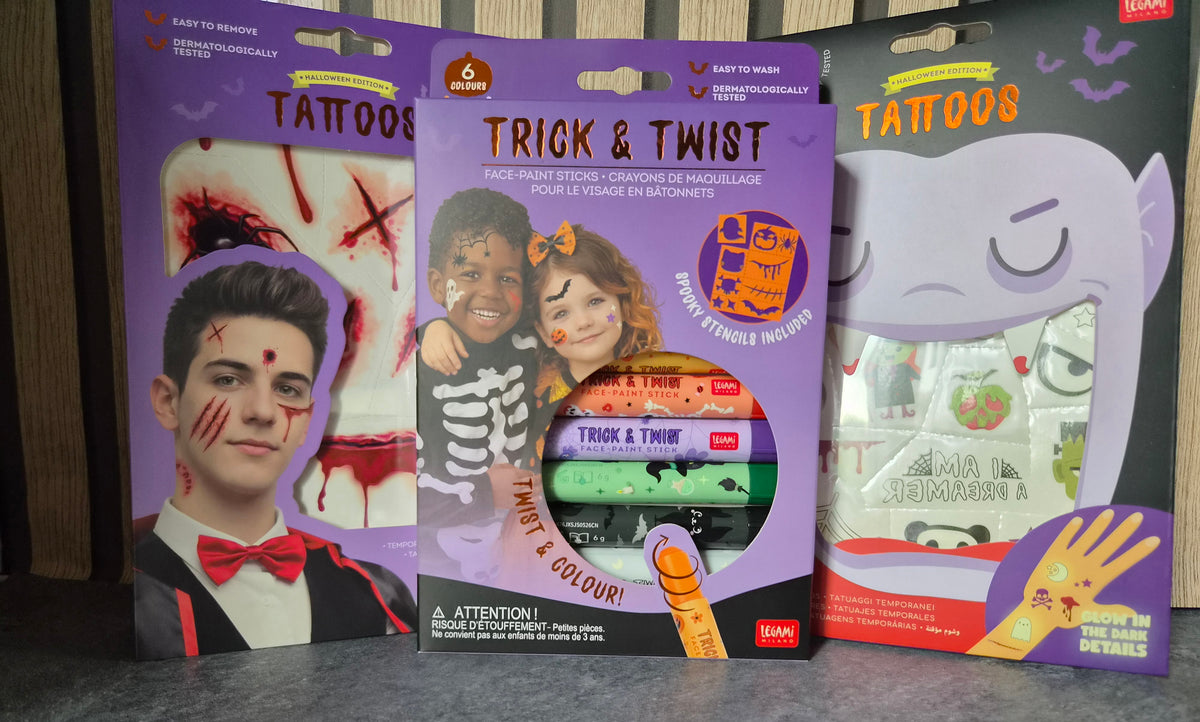 Legami Halloween Schmink & Tattoo Set